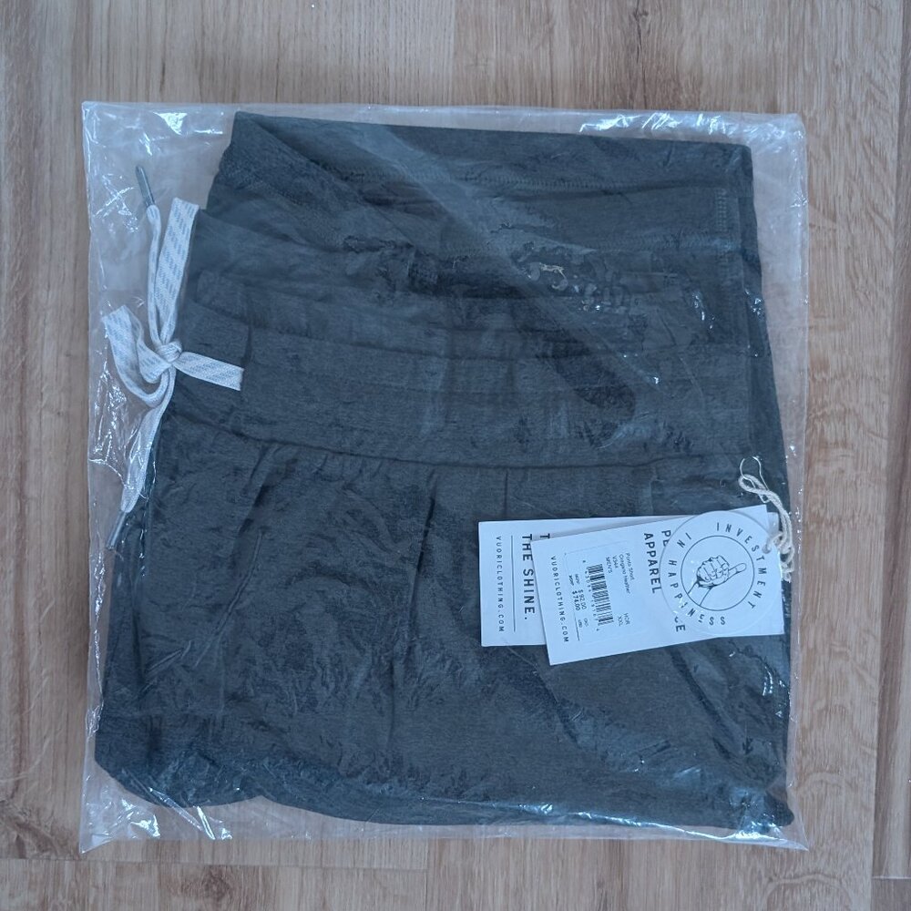 NWT Vuori Ponto Short Oregano Heather XXL Performance Athletic - Picture 8 of 8